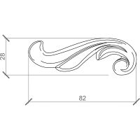 Товар: Орнамент Европласт 8x82x28 мм арт-1.60.108 - фото 2 Орнамент Европласт 8x82x28 мм арт-1.60.108 — фото 2, Колонны
