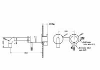 Товар: Смеситель для раковины Boheme Uno 465-GM Оружейная сталь - фото 2 Смеситель для раковины Boheme Uno 465-GM Оружейная сталь — фото 2, Смесители