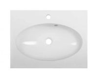 Раковина Эстет Вегас 60 ФР-00000777 Белая — фото 3, Раковины встраиваемые сверху