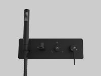 Смеситель для ванны GPD Gildo Colored MKA165-S Черный — фото 2, Смесители