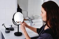 Товар: Косметическое зеркало Ridder Moana О3207510 с подсветкой с увеличением Черное - фото 2 Косметическое зеркало Ridder Moana О3207510 с подсветкой с увеличением Черное — фото 2, Аксессуары для ванной