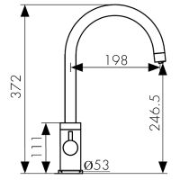 Товар: Смеситель для кухни Kaiser Merkur 26744-12 Черный мрамор - фото 9 Смеситель для кухни Kaiser Merkur 26744-12 Черный мрамор — фото 9, Смесители
