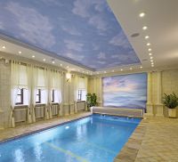 Фреска Ortograf Relax 34257 Фактура флок FLK Флизелин (3,3*2,7) Голубой, Небо/Пейзаж — фото 3, Фрески