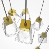 Подвесной светильник Maytoni Modern Cocktail time Прозрачный Золото арт-MOD325PL-07G — фото 2, Подвесные светильники