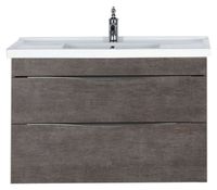 Тумба под раковину Aquanet Эвора 100 183003 подвесная Дуб антик — фото 1, Мебель для ванной