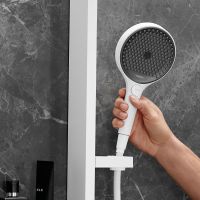 Товар: Душевая система Hansgrohe Rainfinity 26842700 Белый матовый - фото 3 Душевая система Hansgrohe Rainfinity 26842700 Белый матовый — фото 3, Душевые стойки