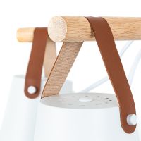 Люстра Artelamp Thomas A7032PL-5WH Белая Светлое дерево — фото 3, Люстры