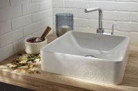 Товар: Раковина-чаша Jacob Delafon Vox Signature 40 EVG102-PT6 Логотип 1930 - фото 2 Раковина-чаша Jacob Delafon Vox Signature 40 EVG102-PT6 Логотип 1930 — фото 2, Раковины накладные