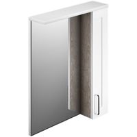 Товар: Зеркало со шкафом Iddis Sena 60 с подсветкой Белый Светлое дерево - фото 2 Зеркало со шкафом Iddis Sena 60 с подсветкой Белый Светлое дерево — фото 2, Зеркальные шкафы в ванную