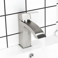 Смеситель для раковины Frap H803 F10803 Сатин — фото 5, Смесители для раковины