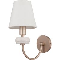 Настенный светильник Maytoni Elegant Roma ARM006WL-01G Кремовый Золото матовое — фото 1, Бра