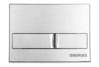 Комплект унитаза с инсталляцией Berges Ego XL Rimless 043203 с сиденьем Микролифт и клавишей смыва Хром — фото 4, Унитазы