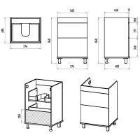 Товар: Тумба под раковину Brevita Enfida 120 ENF-07060-012Я Белая матовая - фото 11 Тумба под раковину Brevita Enfida 120 ENF-07060-012Я Белая матовая — фото 11, Мебель для ванной