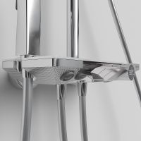 Душевая система Berges Pulsar 075011 с термостатом Хром — фото 8, Душевое оборудование. Душевая программа