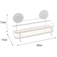 Полка корзина Fixsen Magic Wood FX-930B-1 Черная матовая Дерево — фото 3, Полки для ванной и душа