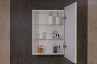 Товар: Зеркальный шкаф Silver Mirrors Киото-2 Flip 50 LED-00002681 с подсветкой Белый - фото 6 Зеркальный шкаф Silver Mirrors Киото-2 Flip 50 LED-00002681 с подсветкой Белый — фото 6, Зеркальные шкафы в ванную