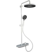 Душевая система Gappo G2495-88 Белая — фото 4, Душевые стойки