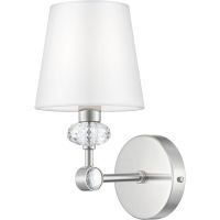 Настенный светильник Maytoni Neoclassic Riverside MOD018WL-01CH Белый Хром — фото 1, Бра