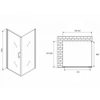 Товар: Душевой уголок Abber Sonnenstrand 80x75 AG04080B-S75B профиль Черный стекло прозрачное - фото 4 Душевой уголок Abber Sonnenstrand 80x75 AG04080B-S75B профиль Черный стекло прозрачное — фото 4, Прямоугольные душевые уголки