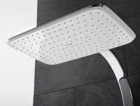 Душевая система Kludi Cockpit Discovery 8020091-00 Хром Белый — фото 11, Душевые стойки