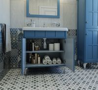 Товар: Тумба под раковину Caprigo Borgo 80 33412CH-B136 Синяя матовая - фото 3 Тумба под раковину Caprigo Borgo 80 33412CH-B136 Синяя матовая — фото 3, Тумбы под раковину