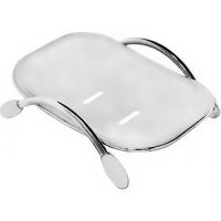 Мыльница Frap F332-1 Белая матовая — фото 2, Мыльницы