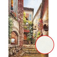 Фреска Ortograf Городской пейзаж живопись 0894 Фактура флок FLK Флизелин (1,6*2) Бежевый/Разноцветный, Город/Живопись арт-0894 (флок FLK) — фото 1, Фрески