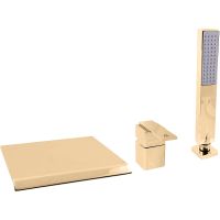 Смеситель на борт ванны Rav Slezak Loira LR574.5YZ Золото — фото 1, Смесители на борт ванны