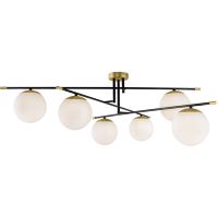 Потолочный светильник Maytoni Modern Nostalgia MOD048CL-06G Белый Золото матовое — фото 1, Светильники