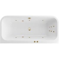 Акриловая ванна Excellent Arana 180x85 WAEX.ARA18.LINE.BR с гидромассажем — фото 1, Ванны