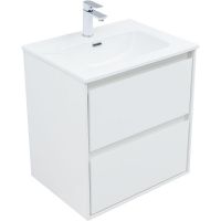 Товар: Тумба под раковину Aquanet Милан 60 336367 подвесная Белый глянец - фото 2 Тумба под раковину Aquanet Милан 60 336367 подвесная Белый глянец — фото 2, Мебель для ванной