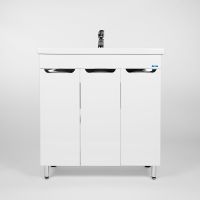 Тумба под раковину VIANT Лима 80 VLIM80CO-T3ST Белая — фото 1, Тумбы под раковину