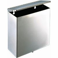 Ведро для мусора Nofer 09004.S Матовая нержавеющая сталь — фото 1, Мусорные ведра