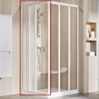 Душевая дверь Ravak Supernova ASRV3-80 198 15V401R2ZG профиль Белый стекло Grape — фото 1, Раздвижные душевые двери