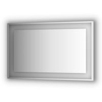 Зеркало Evoform Ledside 75х120 Сталь — фото 1, Мебель для ванной