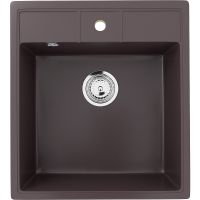 Кухонная мойка Ulgran Classic U-406-345 Шоколад — фото 1, Кухонные мойки