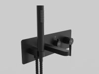 Смеситель для ванны GPD Gildo Colored MKA165-S Черный — фото 3, Смесители