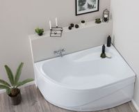 Акриловая ванна Aquanet Graciosa 150x90 R 203941 без гидромассажа — фото 6, Акриловые ванны