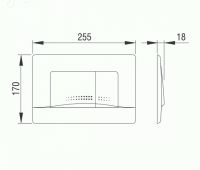 Товар: Клавиша смыва Pestan 40006361 Active Хром глянцевый - фото 2 Клавиша смыва Pestan 40006361 Active Хром глянцевый — фото 2, Комплектующие для душевого оборудования