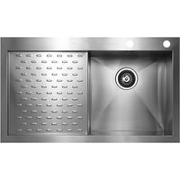Кухонная мойка Seaman Eco Marino SMV-Z-860PL.B Нержавеющая сталь — фото 1, Кухонные мойки