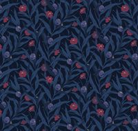 Обои LOYMINA Origins ALS3 021 Винил на флизелине (1*10,05) Синий, Цветы/Листья — фото 2, Обои для стен