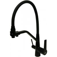 Смеситель для кухни Viko V-5502 Черный матовый — фото 1, Смесители для кухни