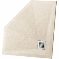 Душевой поддон из искусственного камня Vincea 900х900 VST-4SP9090C Бежевый — фото 1, Душевые поддоны из искусственного камня