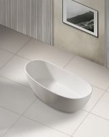 Ванна из искусственного камня Abber Stein 163x85 AS9615-1.6 без гидромассажа — фото 4, Ванны