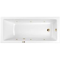 Акриловая ванна Whitecross Wave 150x70 0101.150070.100.SOFT.GL с гидромассажем — фото 1, Ванны