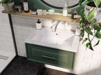 Раковина Paola Parma 65 Белая глянцевая — фото 5, Раковины