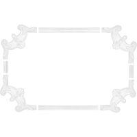 Угловой элемент молдинга Перфект AC257-12 16x210x210 мм — фото 2, Молдинги