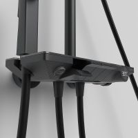 Душевая система Berges Pulsar 075012 с термостатом Черная матовая — фото 8, Душевые стойки