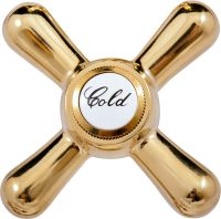 Смеситель для душа Rav Slezak Morava retro MK180.5/2Z Золото — фото 2, Смеситель для душа