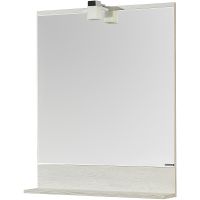 Зеркало Aquaton Бекка PRO 70 1A214402BAC20 с подсветкой Дуб сомерсет — фото 1, Зеркала в ванную комнату